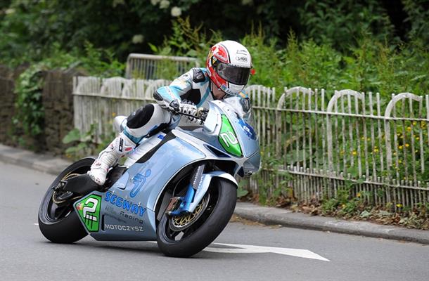 Michael Rutter just misses out on historic ton in SES TT Zero race