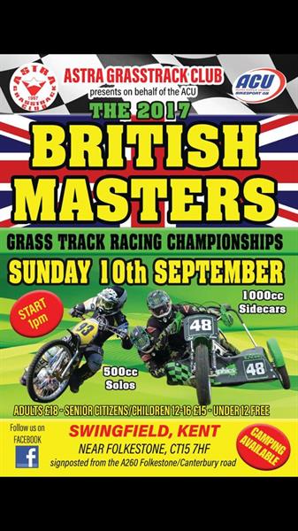 British Masters Heads to Swingfield this Sunday