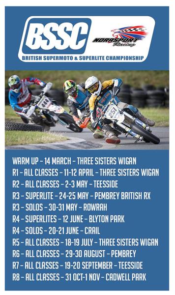 British Supermoto Championship Announce 2020 Race Dates