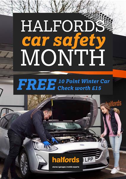 Free 10-Point Winter Car Health Check With Halfords