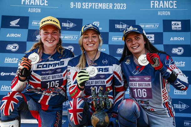 British Women on top at 2023 FIM Trial des Nations
