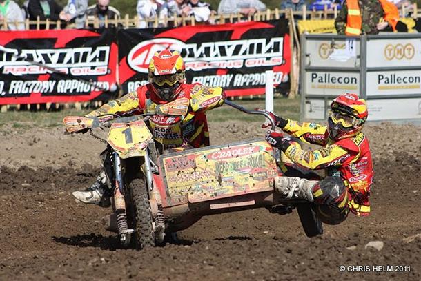 Team GB for the UEM Sidecarcross of Nations 2011