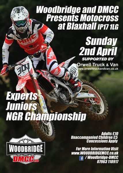 Motocross returns to action this Sunday at Blaxhall