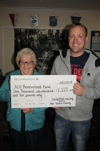 Soapbox Racer Raises over £1200 for ACU Benevolent Fund