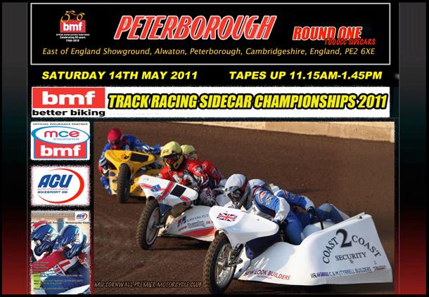 Round 1 of British 1000cc Sidecars set for Peterborough