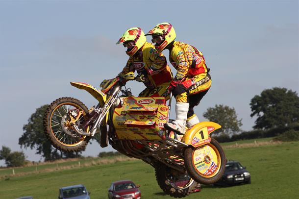 Stuart Brown and Josh Chamberlain claim British Sidecar Cross title at Wakes Colne