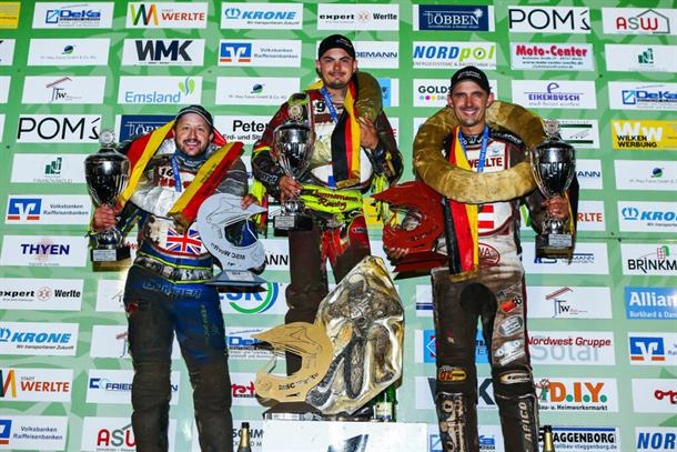 Hummel retains European Grass Track title ahead of Harris and Appleton on wet Wertle weekend – Race 