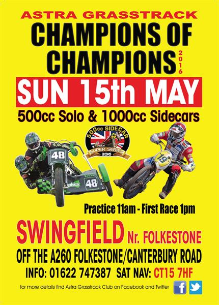 Champions of Champions heads to Swingfield