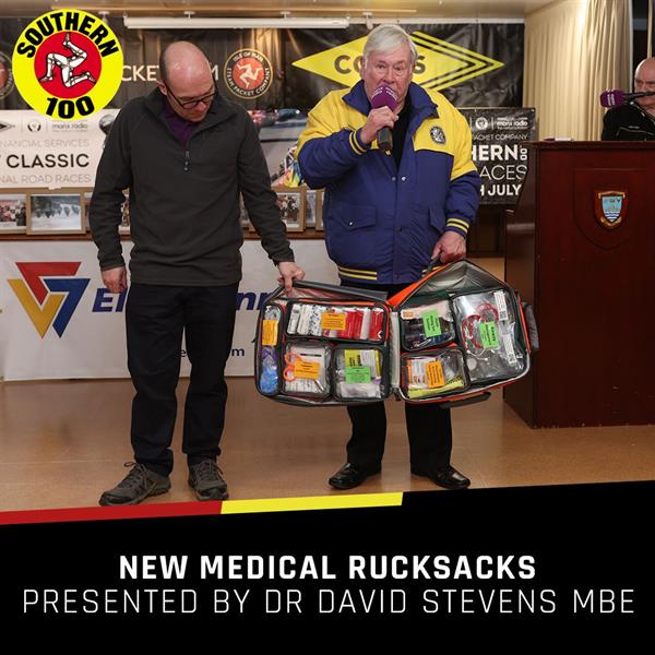 New Medical Rucksacks for Billown Course