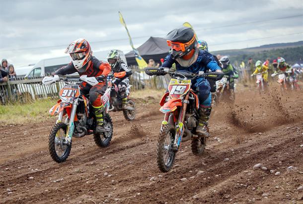 National Warm up Motocross meeting at Sherwood