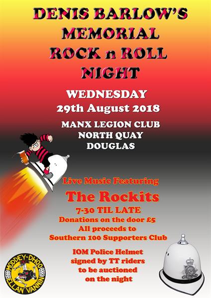 Rock n Roll Night in Aid of Southern 100 Supporters Club