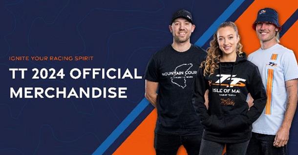 Official TT Merchandise On Sale Now