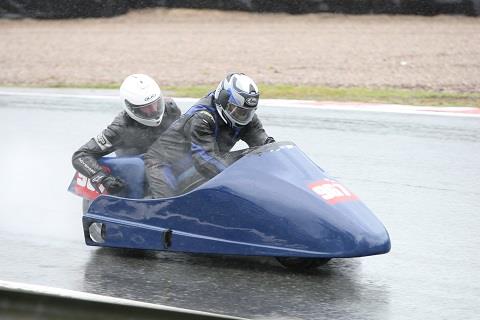 Round 2 of the FSRA Lane Building Services Pre-injection Sidecar Championship at Oulton Park