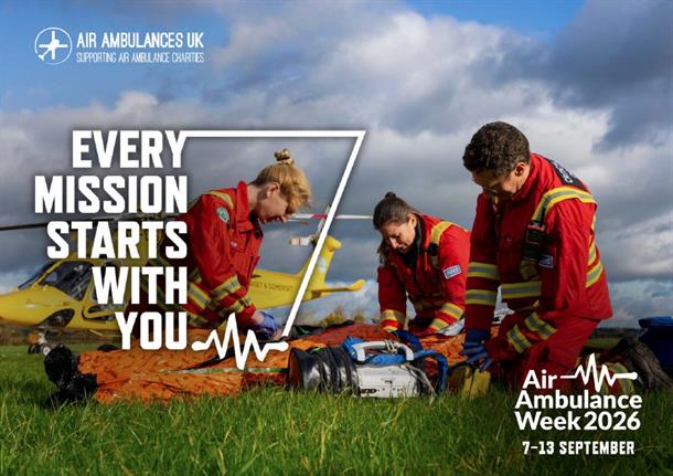 Every Mission Starts With You – Including Those That Save Riders' Lives - Air Ambulance Week 2026