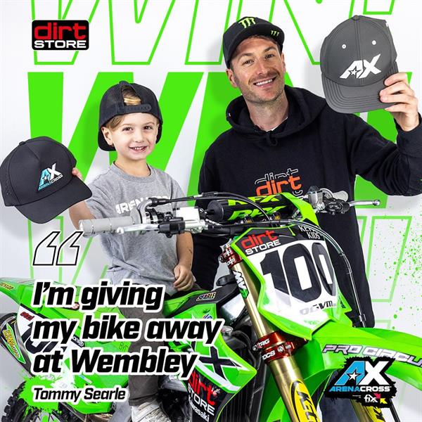 Be There at Wembley to Win Tommy Searle's Bike!