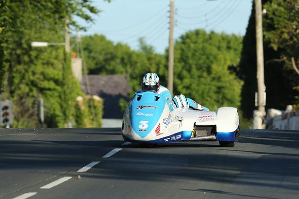 Holden/Winkle again top the TT Sidecar qualifying as Reeves/Farrance and Birchall/Birchall close gap