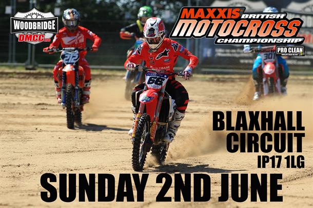 Maxxis ACU British Motocross Championship Heads for Blaxhall for Fifth Year on June 2nd