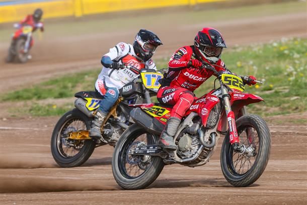 DUCATI HISTORY MADE IN FIM FLAT TRACK WORLD CHAMPIONSHIP!