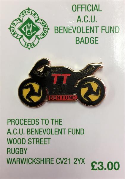 2017 TT Ben Fund Badge Now Available