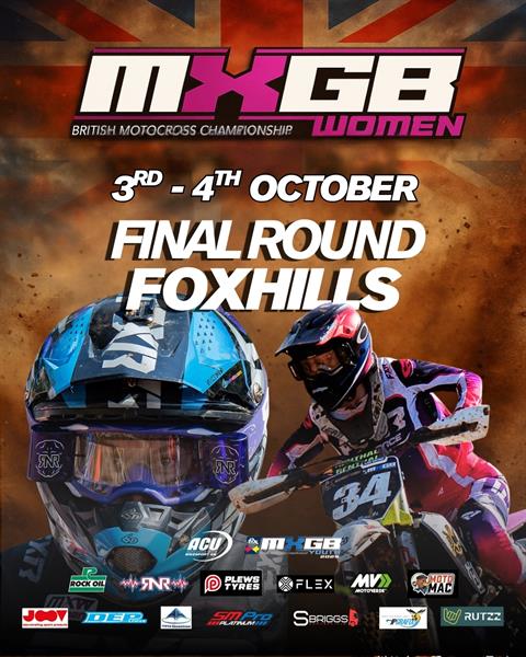High-Stakes Championship Finale as MXGB Women’s British Championship Heads to Foxhill
