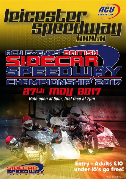 Sidecar Speedways Blasts into Action at Leicester on Saturday Night