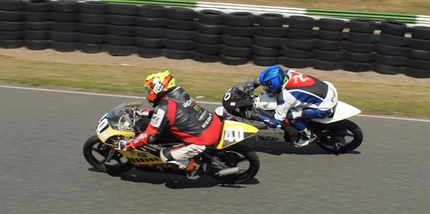 Sam Cookson takes the 125 Streetstock class while Kerry Burton takes the 85cc championships