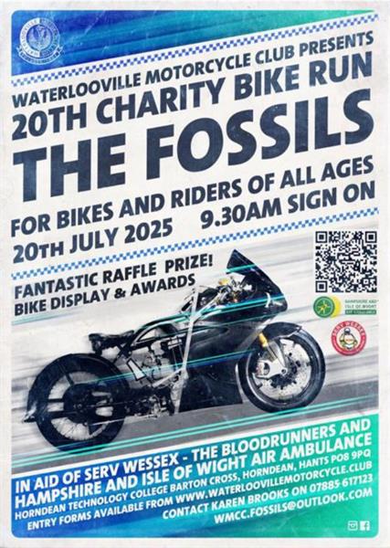 Waterlooville Motor Cycle Club – 20th Charity Bike Run