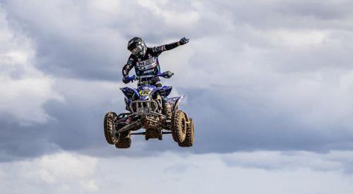 Walker second as Turrini takes the win in EMX Quad Championship Qualifying Race at Cusses Gorse