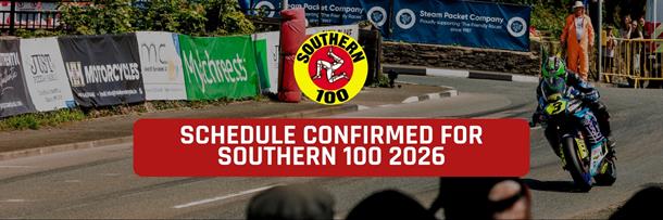 Schedule confirmed for Isle of Man Steam Packet Company Southern 100
