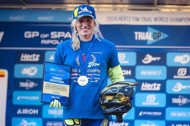 Bristow and Peace take TrialGP Women and Trial2 crowns as series signs off at Ripoll