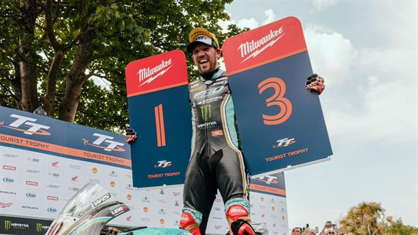 Hickman Claims Victory in Milwaukee Senior TT Race