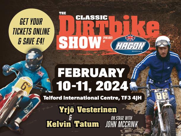 5 REASONS TO COME TO THE CLASSIC DIRT BIKE SHOW - FEBRUARY 10-11, 2024