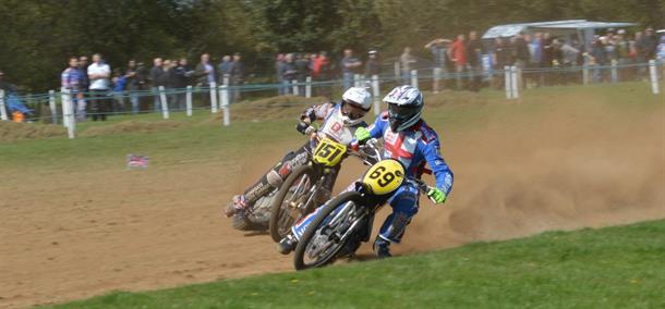 Great racing in Dry Conditions at Swingfield