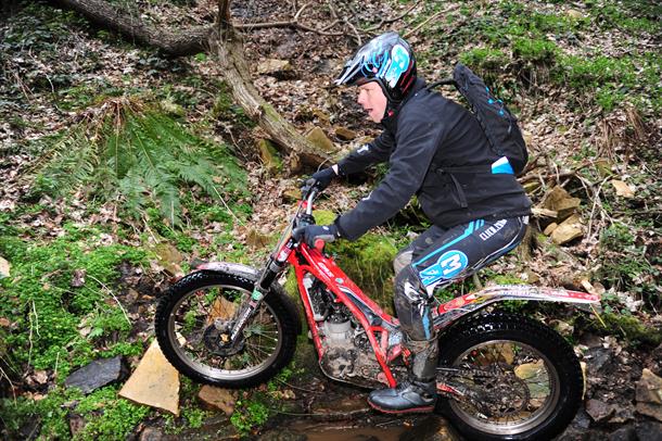 Boss of S3-Parts takes part in the Jack Woods Trial, Round 3 of S3 Championship