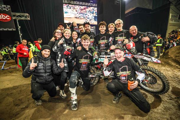 Ashton Brightmore shines his way to 2024 SuperEnduro Junior World title