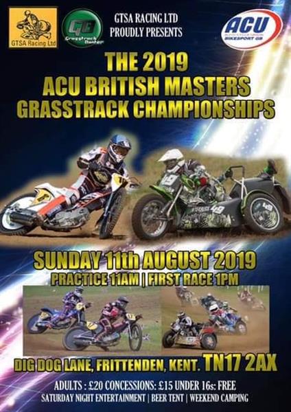 ACU British Masters Grasstrack Championships 2019