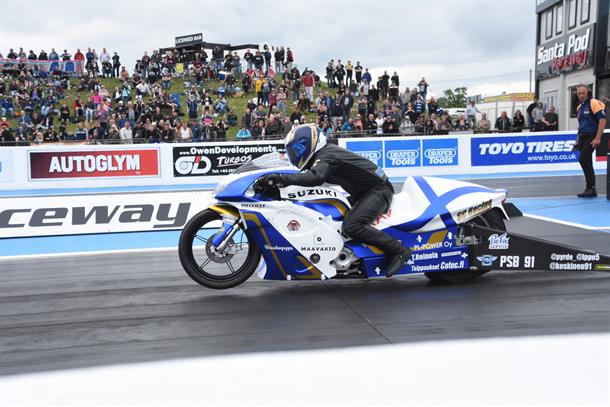 Main Event at Santa Pod Raceway