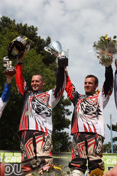 Brown and Chamberlain win French Sidecar Cross GP