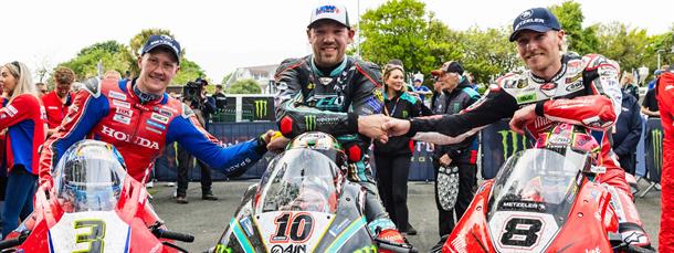 Hickman Claims 14th TT Win in Dramatic Superbike Battle
