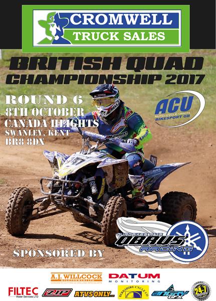 British Quad Cross Championship heads to Canada Heights this Sunday for the finale