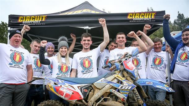 Back to back British titles for McCanney!