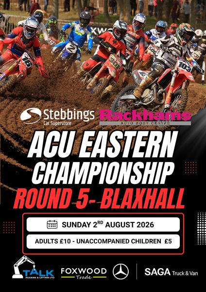 Blaxhall Set for Thrilling Motocross Action on Sunday 2 August