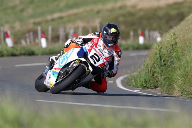 Anstey tops Superbike board but Hutchinson fastest on the night on his stocker