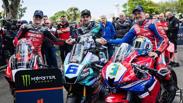 Dunlop Asserts Himself as Greatest of All Time With 28th TT Win in the Monster Energy Supersport TT 