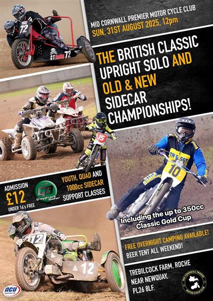 The British Classic Upright Solo and New & Old Sidecar Championship