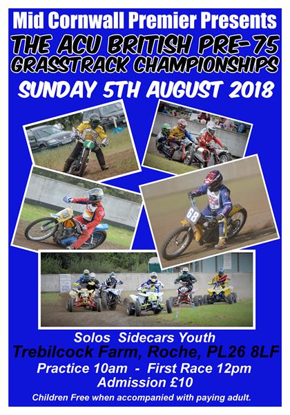 ACU British Pre 75 Championship Heads to Cornwall next Weekend