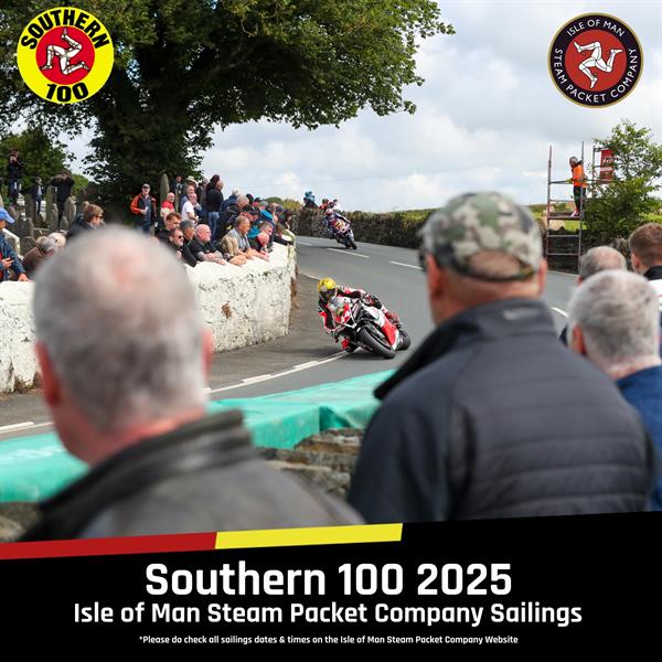 Isle of Man Steam Packet Company Announce Sailings for Southern 100 2025