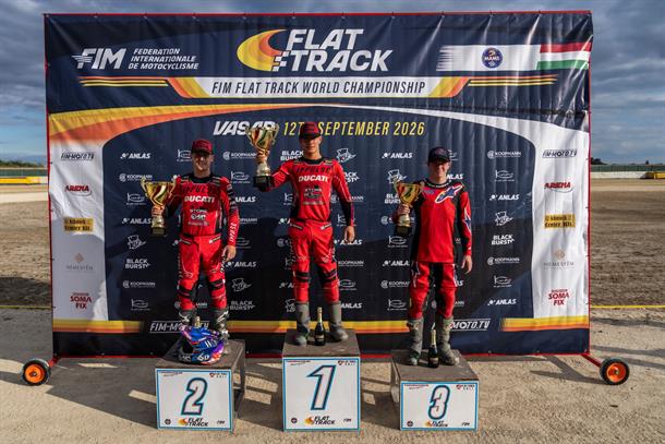 Boughen blasts back in Vasad as FIM Flat Track World Championship fight intensifies