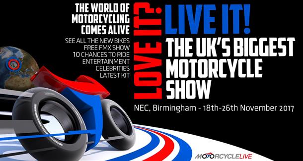 Visit the ACU at Motorcycle Live