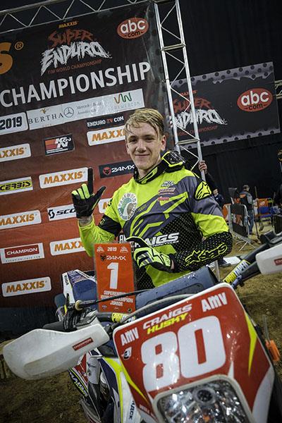 William Hoare 2019 Champion - One Round Before the End, as Knight Takes Victory